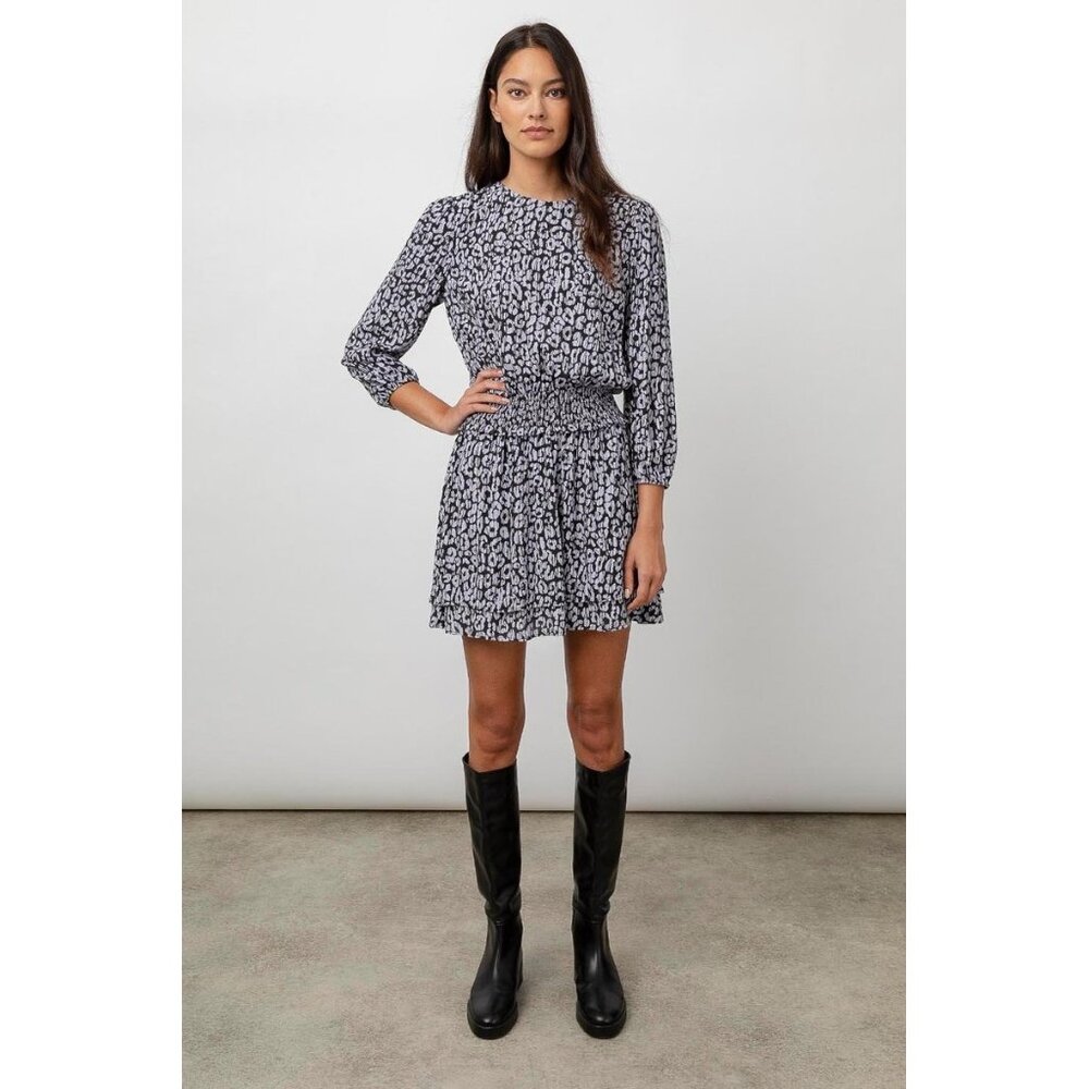 Rails Inez Dress in Black Batik M